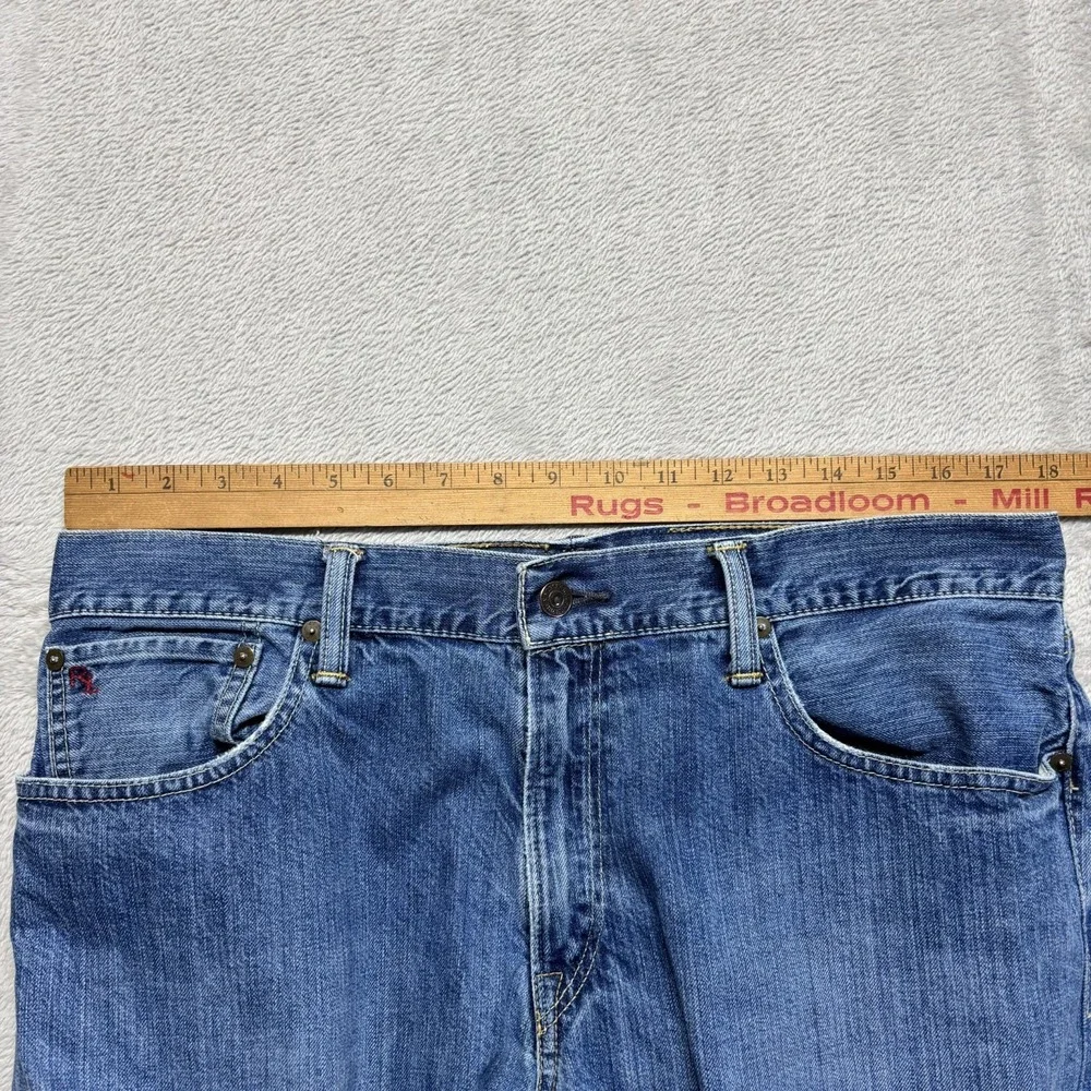 Vintage Polo Ralph Lauren Medium Wash Jeans Mens 36x30‎ Dungarees